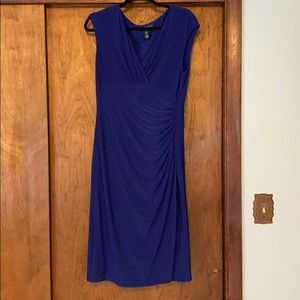 Ralph Lauren blue formal dress